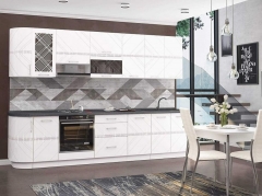 Кухонный гарнитур ширина 317 см Витра Бьянка 2