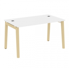 Стол рабочий руководителя Рива ONIX WOOD OW.SRR-3.8 Белый Бриллиант/Светлый