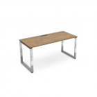 Стол рабочий, прямолинейный ALSAV GLOSS LINE НСР-О.004.2 Teakwood