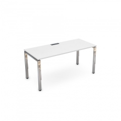 Стол рабочий, прямолинейный ALSAV GLOSS LINE НСР-П.009 Белый Премиум