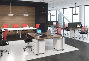 Стол угловой правый Skyland XTEN GLOSS XGCT 1415 R Легно Темный