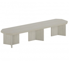 Система столов переговоров POINTEX BERN 2 Светлый дуб