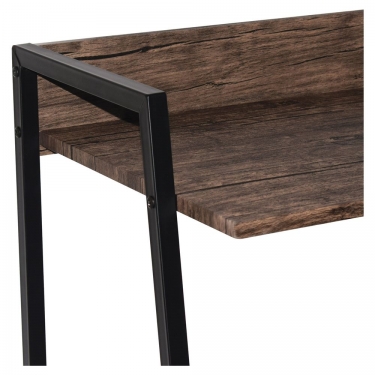 Стол на металлокаркасе BRABIX BRABIX LOFT CD-003 Мореный дуб