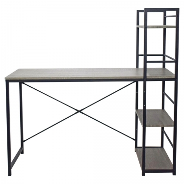 Стол на металлокаркасе BRABIX BRABIX LOFT CD-005 Дуб антик