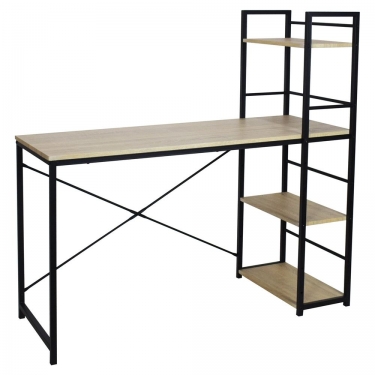 Стол на металлокаркасе BRABIX BRABIX LOFT CD-005 Дуб натуральный