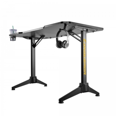 Стол для геймеров LUMI LUMI GMD03-1 c подсветкой Black