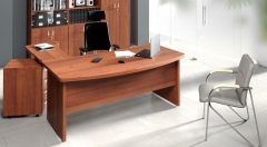 Стол с тумбой Дэфо Танго СТ9-R16R + ТВ9-04з Орех