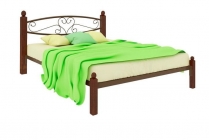 Кровать МилСон Каролина Lux 1800х1900 Коричневая
