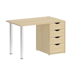 Стол письменный Рива HOME OFFICE VR.SP-3-118.4 Акация Лорка