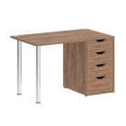 Стол письменный Рива HOME OFFICE VR.SP-3-118.1 Дуб Табак