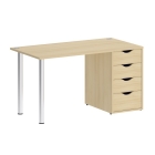 Стол письменный Рива HOME OFFICE VR.SP-3-138.1 Денвер Светлый