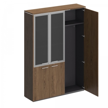 Шкаф комбинированный Unitex VELAR ВЛ 358 ДТ Дуб табачный