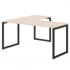 Стол угловой правый Skyland XTEN-Q XQCT 1615 R Бук Тиара Антрацит