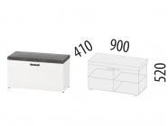 Банкетка Витра Денвер 400.43