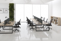 Конференц-стол Skyland XTEN-Q XQCT 2714 Бук Тиара Антрацит