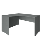 Стол криволинейный левый Рива Riva А.СА-3 Л Серый
