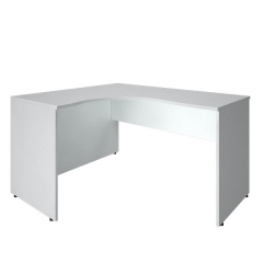 Стол криволинейный левый Рива Riva А.СА-3 Л Белый