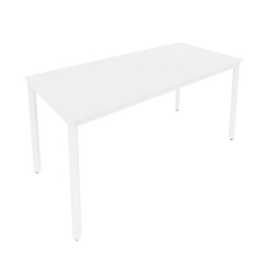 Стол письменный на металлокаркасе Рива SLIM SYSTEM С.СП-6 Белый-Белый