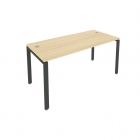 Стол письменный Рива METAL SYSTEM Б.СП-4 Акация/Антрацит