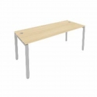 Стол письменный Рива METAL SYSTEM Б.СП-5 Акация/Серый