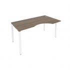 Стол письменный Рива METAL SYSTEM Б.СА-1 Пр Вяз/Белый