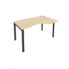 Стол письменный Рива METAL SYSTEM Б.СА-2 Пр Акация/Антрацит