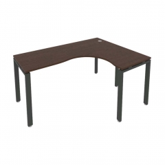 Стол письменный Рива METAL SYSTEM Б.СА-4 Пр Вяз/Антрацит