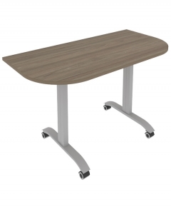 Стол радиусный складной мобильный Рива MOBILE SYSTEM СМ-4.1 Вяз Благородный