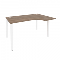Стол эргономичный правый на П-образном м/к Рива ONIX O.MP-SA-2R Дуб Аризона/Белый