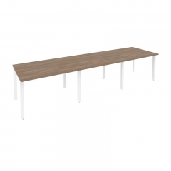Стол переговорный 3 столешницы Рива ONIX O.MP-PRG-3.2 Дуб Аризона/Белый
