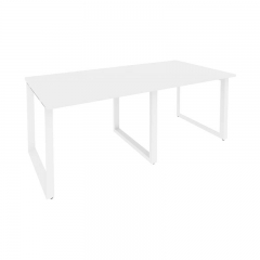 Стол переговорный 2 столешницы Рива ONIX O.MO-PRG-2.1 Белый Бриллиант