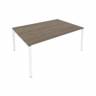 Переговорный стол 1 столешница Рива Metal SystemБ.ПРГ-1.5 Вяз/Белый