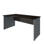 Стол криволинейный левый Рива Riva А.СА-1 Л Венге/Металлик