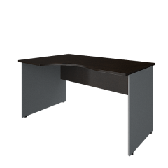 Стол криволинейный левый Рива Riva А.СА-2 Л Венге/Металлик