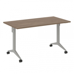 Стол складной мобильный Рива X-Pull X.M-3.7 Тиквуд Темный/Белый