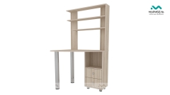 Стол для компьютера-1 СК-1 МАГ-РИВЕР Ясень шимо темный