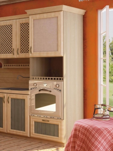 Шкаф для посуды 600 Любимый дом Кантри ЛД 235.111.000 Сономе эйч светлая