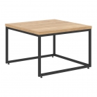 Стол журнальный Skyland LOFTIS LCT 6060 Дуб Бофорд/Черный