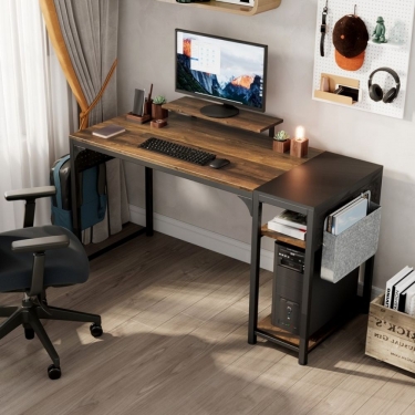 Стол письменный для компьютера Eureka EUREKA ZX-SS140B-RWB с шириной 140 см Reclaimed Wood