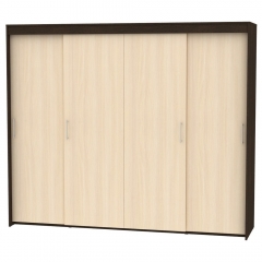 Шкаф-купе Аларти T-5-198х235х45Венге-ДМ-6