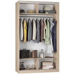 Шкаф-купе Аларти B-230х135х60-3ДМ-D7D7