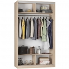 Шкаф-купе Аларти B-230х135х60-3ДМ-D8D8