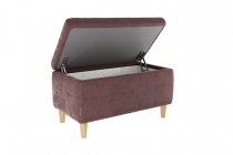 Пуф Мебельсон Чарли 2 PM-004.2 пудра велюр