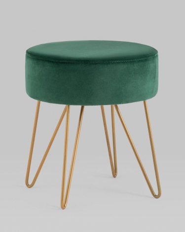Пуф Stool Group Спейси велюр Зеленый