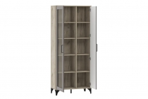 Шкаф комбинированный SILVA Марсель НМ 013.51 Софт Графит Дуб Крафт серый