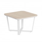 Стол журнальный Skyland Line СФ-571608.1 Дуб светлый Белый