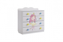 Комод Мебельсон Чудо MDW-06 Белый рамух