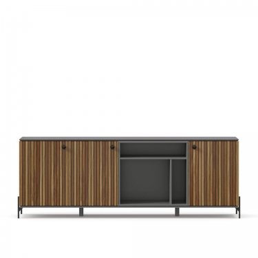 Комод Любимый дом Элиот ЛД 414.070.000 Оникс Серый/Орех фактурный