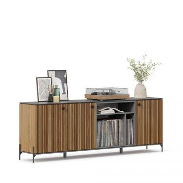 Комод Любимый дом Элиот ЛД 414.070.000 Оникс Серый/Орех фактурный