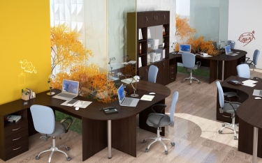 Стол письменный левый Skyland Simple SET140-1 L Дуб Юкон